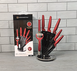 Набір кухонних ножів на підставці Edenberg EB-951 (8 предметів)