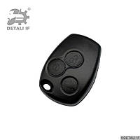 Корпус ключа Twingo ключ Renault 3 кнопки 9.5/2.5mm