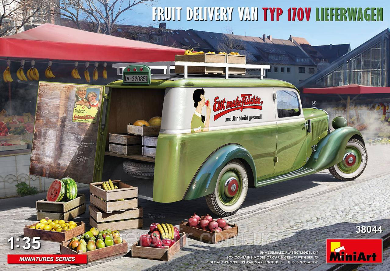 TYP 170V LIEFERWAGEN 1/35 MiniART 38044, фото 1
