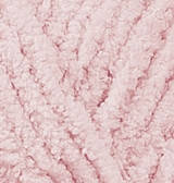 Нитки пряжа для в'язання велюрова плюшева SOFTY PLUS Софті Плюс № 161 - пудра