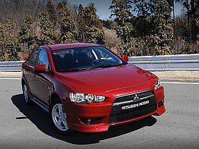 Амортизатор передній Mitsubishi Lancer X від 2008 г із двигунами 1,5-2,0 (Стоїки передні MITSUBISHI Lancer X), фото 3