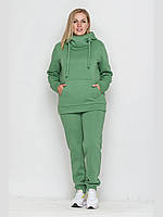 Теплий спортивний костюм на флісі Аврора яблуко 50 р