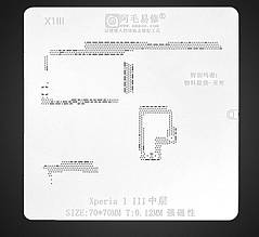 Трафарет BGA Amaoe PCB Sony Xperia 1 III (0.12mm)