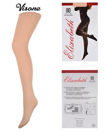 Капронові колготи microfibre ТМ Elizabeth 100 den бежеві розмір 2