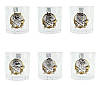 Подарунковий набір келихів для віскі з кришталю зі сріблом і золотом, Сет склянок RCR Boss Crystal ЛІДЕР, фото 2