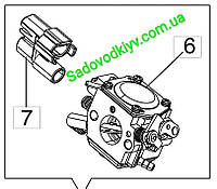 Карбюратор для бензопили Oleo-Mac 947, 952 (50070224B)