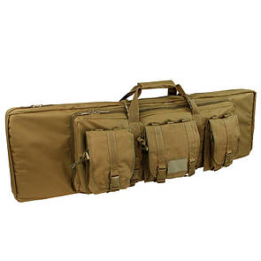 Сумка чохол для зброї Condor 46'' Double Rifle Case 159 Coyote Brown