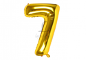 Повітряна кулька цифра  "7" Золото