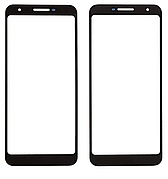 Скло дисплея Google Pixel 3a, чорне, з OCA-плівкою