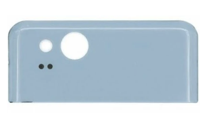 Скло на задню панель корпусу Google Pixel 2 , синє, Kinda Blue, оригінал (Китай)