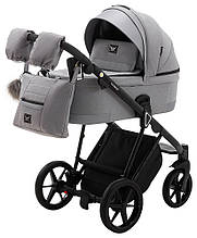 Дитяча коляска 2 в 1 Adamex Gallo Thermo Diamont Grey