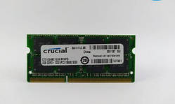 Для ноутбука 4GB DDR3 1333MHz Crucial PC3 10600S 2Rx8 RAM Оперативна пам'ять