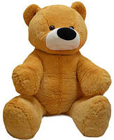 Большой плюшевый медведь Тедди 120 см. Мягкая игрушка на день рождения Янтарный