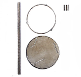 Підставка для вогню з розбірними ніжками для сковороди садж, фото 2