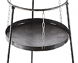 Підставка для вогню з розбірними ніжками для сковороди садж, фото 3