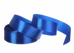 Стрічка атласна 25 мм (синя)
