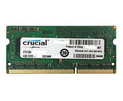 Для ноутбука 4GB DDR3 1333MHz Crucial PC3 10600S 1Rx8 RAM Оперативна пам'ять