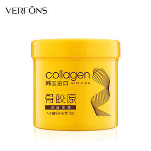 Розгладжувальна маска для волосся Verfons Collagen Hair Mask 500 ml