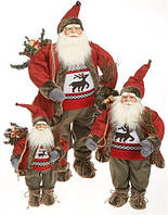 Дід Мороз у свитре с оленями, 65cm Reinart Faelens (цена за 1 штуку)