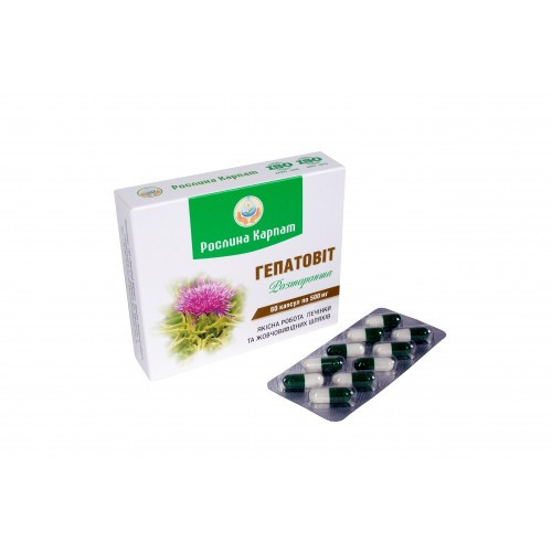 Гепатовіт 60 кап