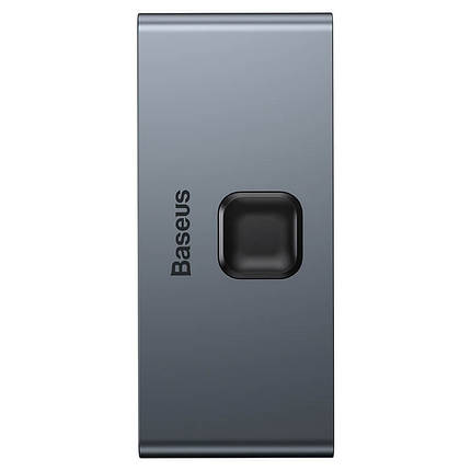 Перехідник BASEUS CAHUB-BC0G HDMI перемикач 2 в 1-1 2, сірий, фото 3