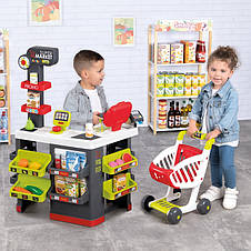 Супермаркет ігрової з візком і продуктами Smoby 350228, фото 2