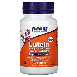 Lutein 10 мг Now Foods 120 капсул