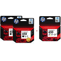 Картридж для HP DeskJet Ink Advantage 3515 HP 650 2xB+C  Black2/Color Set650BBC