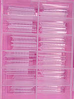 Верхні багаторазові форми з розміткою, трубочка, 120 шт Lilly Beaute