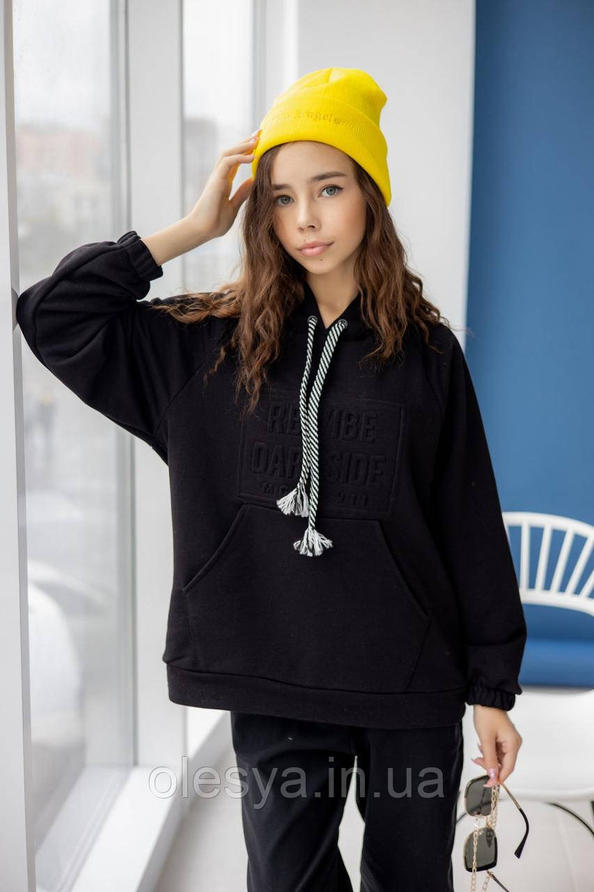 Худі, кофта з капюшоном для дівчаток км Madlen Розміри 158 164, фото 1