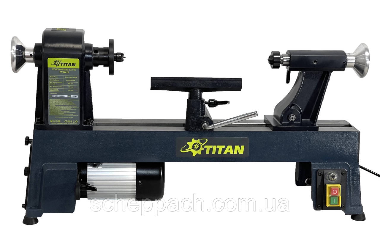 Токарний верстат по дереву TITAN PTSW12