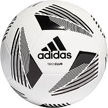 М'яч футбольний Adidas TIRO CLUB, білий/чорний, 5