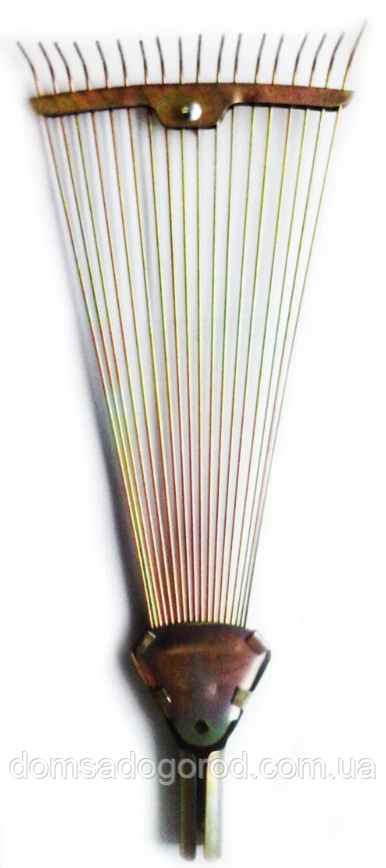 Граблі віялові металеві розсувні Hermes Tools"