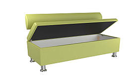 Диван BNB Флеш з ящиком 1500x540x780 салатовий. Флай 2234. Для офісу, приймальні, очікування
