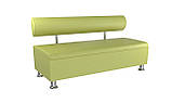 Диван BNB Флеш з ящиком 1500x540x780 салатовий. Флай 2234. Для офісу, приймальні, очікування, фото 2