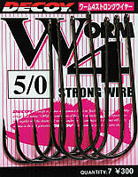 Крючок Decoy Worm4 Strong Wire #1/0 (9 шт/уп)