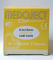 Игла инъекционная Medoject стерильная 30G 100шт