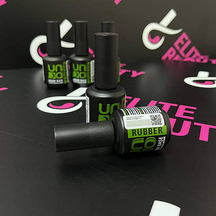 Каучукова основа для нігтів UNO Ruber Base 15 мл, фото 1