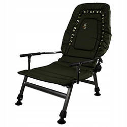 Крісло коропове Elektrostatyk FK2 рибальське з регульованою спинкою, Польща