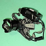 Шахтарський ліхтар (коногонка) налобний ліхтар SX - 1850, фото 8