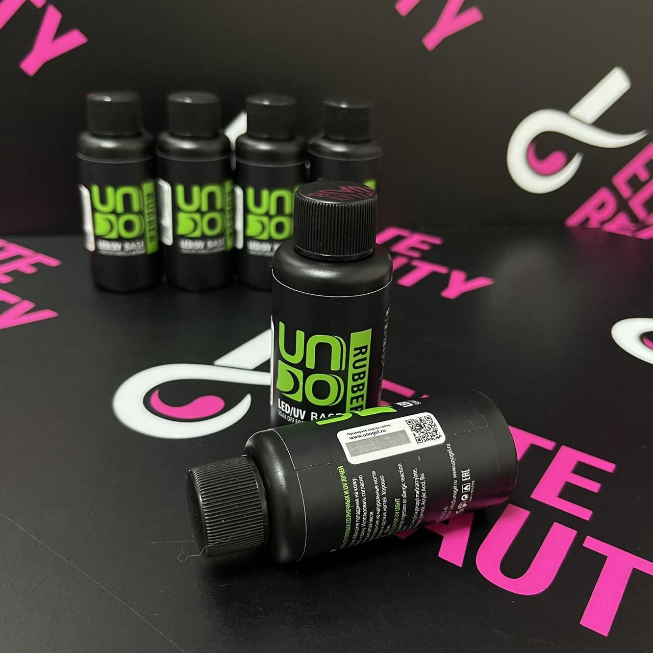 Базове покриття для гель-лаку UNO Rubber Base, 50 мл