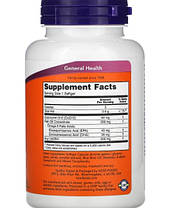Коензим Q10 Омега 3 NOW CoQ10 60 mg with Omega-3 120 капс гел, фото 3