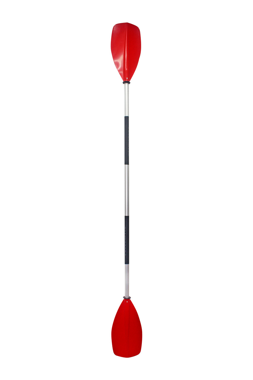 Весло байдарочное неразборное с термоусадкой (симметричное) Днипро 230.1 Красный (aqsm)