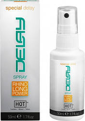 Спрей для продовження задоволення HOT DELAY SPRAY, 50 мл.