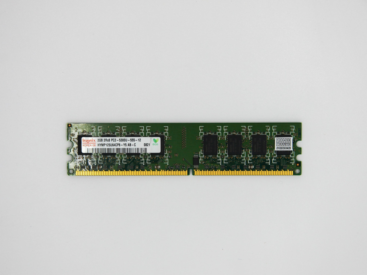 2GB DDR2 667MHz Hynix PC2 5300U 2Rx8 RAM Оперативна пам'ять