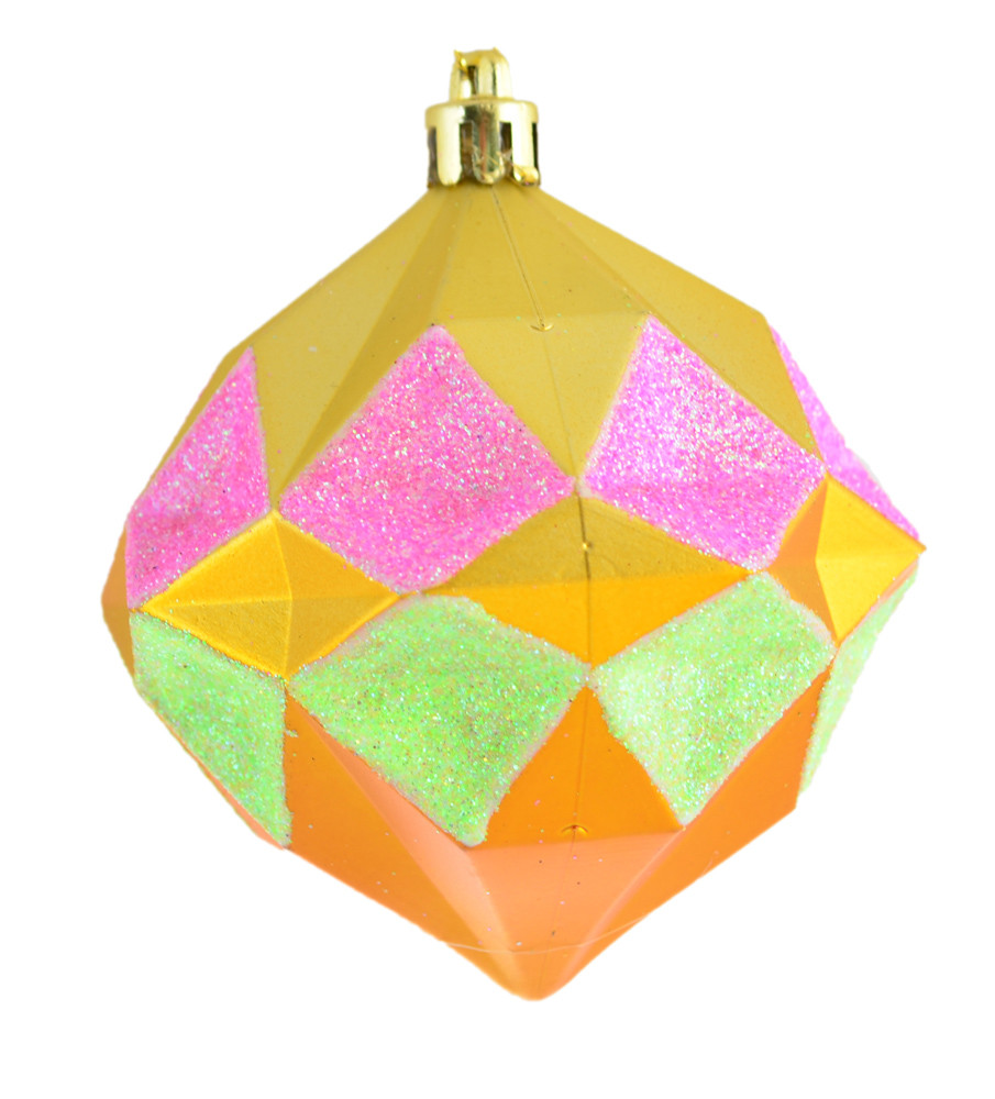 Іграшка Yes! Fun новорічна "Ромб" d-7.5 см, фото 1