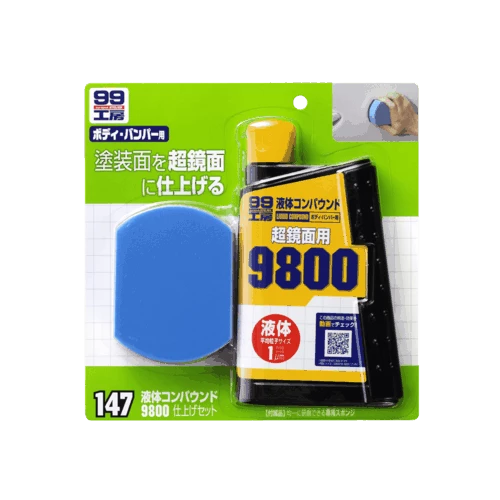 Рідка поліроль з абразивом SOFT99 Super Liquid Compoud #9800 300 мл