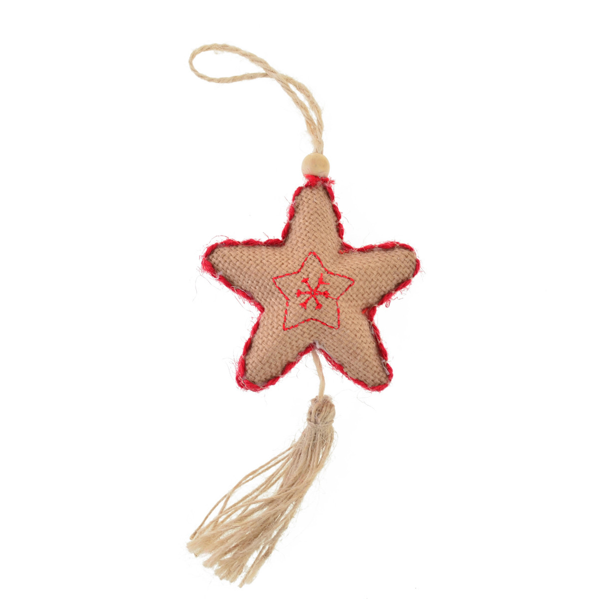 Підвіска Yes! Fun "Зірочка", світло-коричнева, h-16 см, фото 1