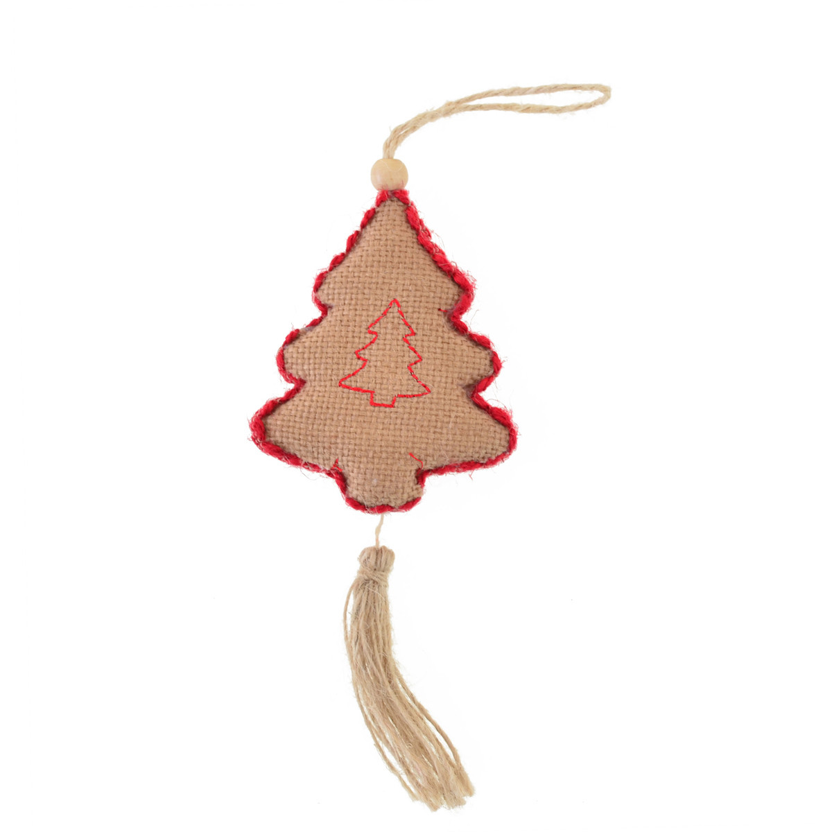 Підвіска Yes! Fun "Ялинка", світло-коричнева, h-16 см, фото 1