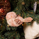 Пташка Yes! Fun пухнаста рожева, 13*7 см, фото 2